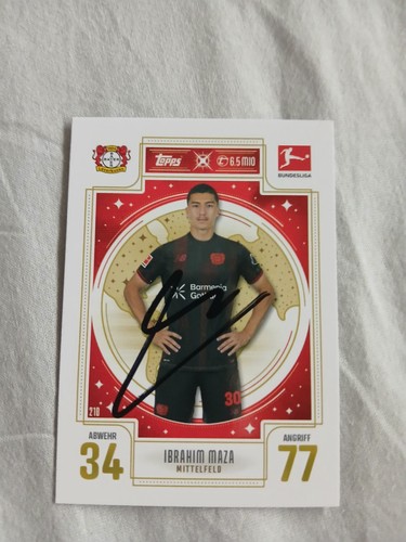 Match attax signiert ibrahim - attax,