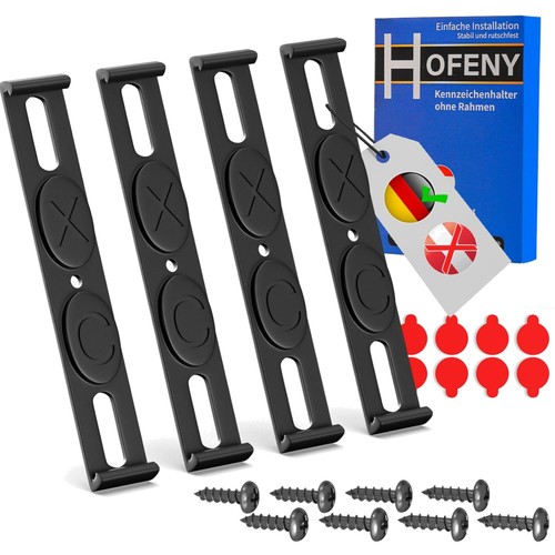Nummernschild halter frameless - nummernschild,