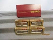 Bemo H0m 7450 100 Güterwagen Set  4.-teilig der RhB in OVP2