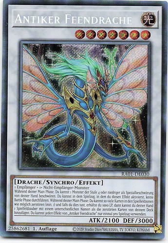 Antiker feendrache gi oh - -, yu-gi-oh