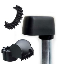 Mastkappe mit Kabeldurchführung 48-60mm Kabeleinführung Mast Kappe mit Kabelclip