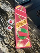 2 Mattel Aufkleber zu Hoverboard Zurück in die Zukunft Marty Doc Brown Delorean