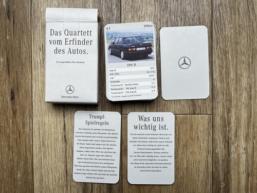 Mercedes benz auto quartett - auto,