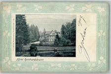 13179143 - 5804 Reinhardsbrunn Hotel Reinhardsbrunn Teich Entenhaus Ornament