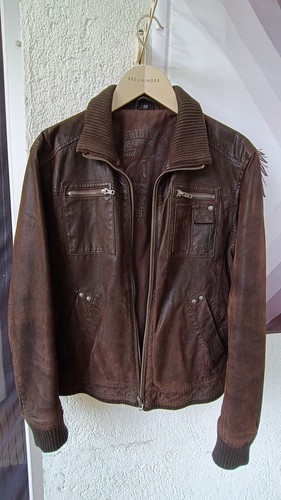 Vintage lederjacke m - vintage, gr.m