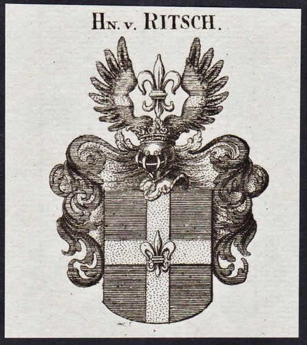 Ritsch wappen coat arms - coat, of