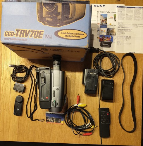 Sony ccd trv70e pal hi8 - pal,