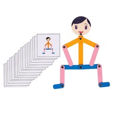 Sport  Material DIY Puzzle Spielzeug Lernspiel Frühlernspielzeug fü9290