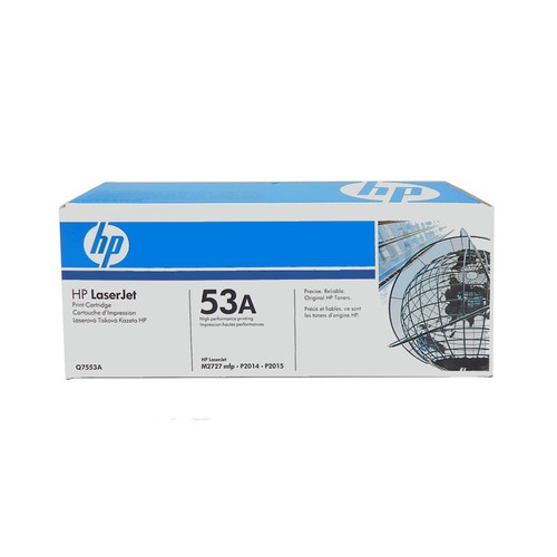 Toner q7553a 53a black - hp,