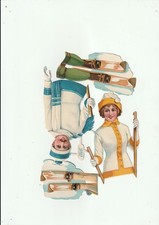 XL Oblaten Scrap die cut Bogen