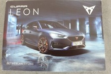 Cupra Leon Bedienungsanleitung "Jan. 2024" Betriebsanleitung - OHNE Eintrag