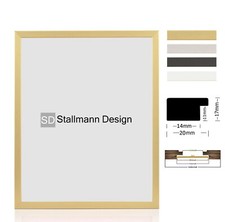 Bilderrahmen New Galeria53 Holz MDF Foto Poster Portrait Rahmen Galerie Zeitlos 
