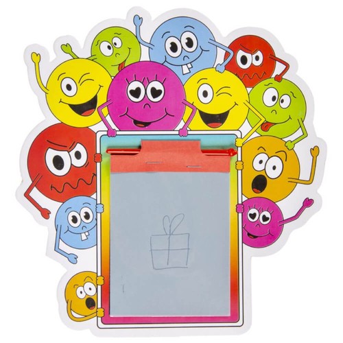 Zaubertafel mit smiley - zaubertafel,