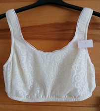 Miss Mary of Sweden BH Bügelloser BH Tank­top-BH Bustier Gr.85D Creme Neu