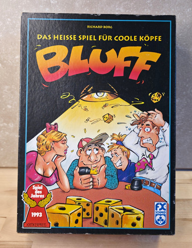 Bluff spiel des jahres 1993 - spiel, fx