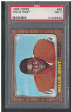 1966 Topps #86 Willie West RC