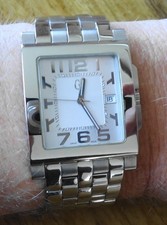 Gc Guess Collection Herren Armbanduhr , Quarz , Edelstahl , neue Batterie