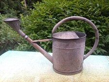 alte Zink-Gießkanne 13l schöne Patina Deko Garten 