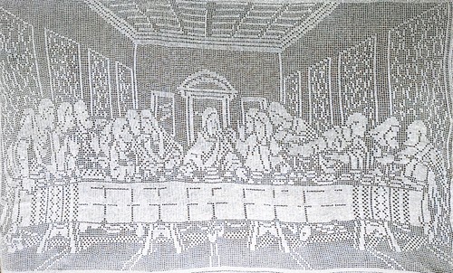 The last supper - the, crochet