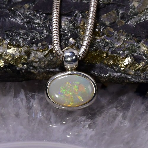 Edel opal anhänger 925er - edel,