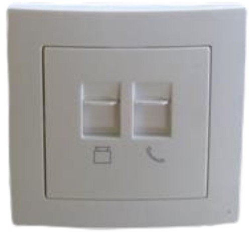 Levina kunstst rj45 rj11 - 1x, +