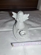 Porzellan Engel Kerzenhalter