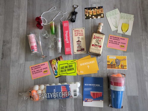 Silvester-Schnaps-Bierpong-Alk