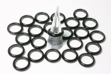Obsidian edelsteinring - *obsidian-,