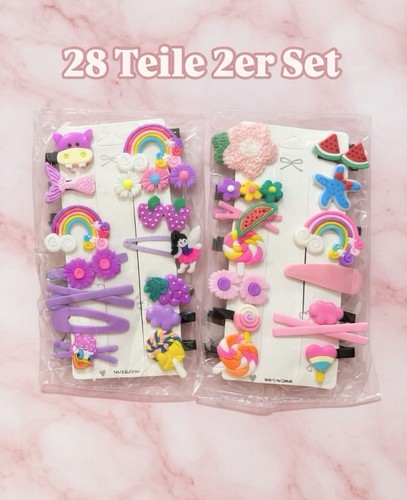 Teile süße haarspangen - 28,