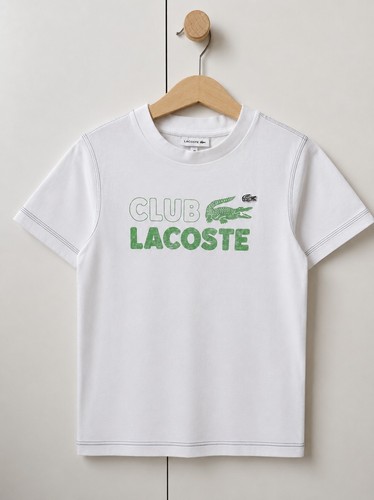 Lacoste jungen shirt weiß - lacoste,