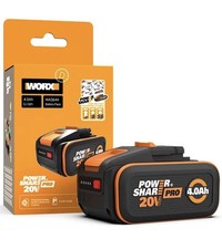 WORX 20V, 4.0 Ah Batterie