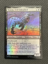 MTG Spider-Man Venom, Evil Unleashed Foil English SPM