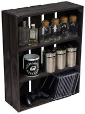 flaches Obstkistenregal