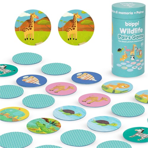 Wildlife pairs memory - pairs,