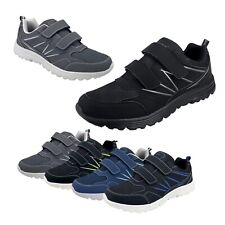 Herren Sportschuhe Turnschuhe Übergröße Sneaker Laufschuhe Klettverschluss 73907
