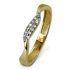 GoldDream Ring Welle Gr.54-60