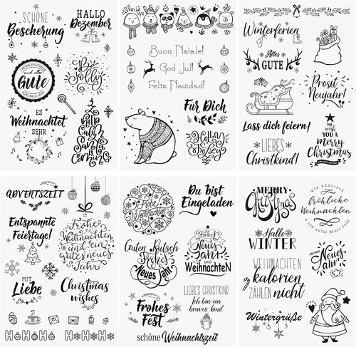 Stempel clear deutsch stamp - clear,