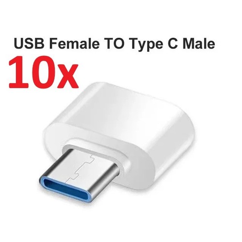 10x usb auf typ - 3.1, typ-c