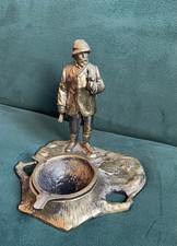 Aschenbecher Jäger Mit Pfeife