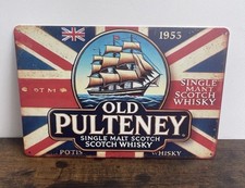 Blechschild OLD PULTENEY