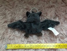 Neu Fledermaus Schlüsselanhänger Plüsch Mini Stofftier Gothic