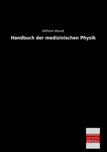 Wilhelm wundt handbuch der - wilhelm,