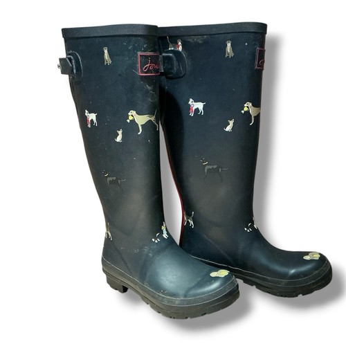 Joules gummistiefel dog print - gummistiefel,