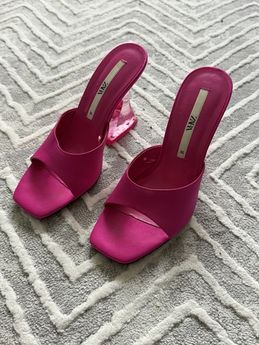 Zara high heel mules - zara, mit