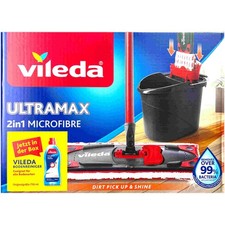 Bodenwischer und Eimer vileda