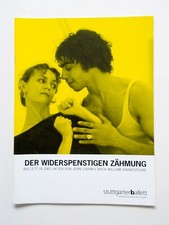 Programmheft "Der widerspenstigen Zähmung" John Cranko Stuttgarter Ballett 2005