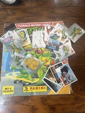 Album Teenage Mutant Hero Turtles mit POSTER   1991  Panini plus 51 Sticker 