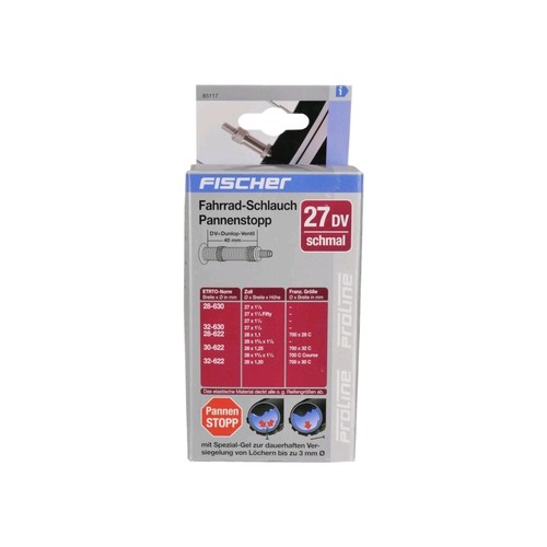 Fischer fahrradschlauch - 2x,