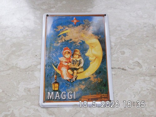 Blechschild maggi zwei - blechschild,