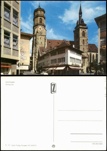 Ansichtskarte stuttgart - ansichtskarte,